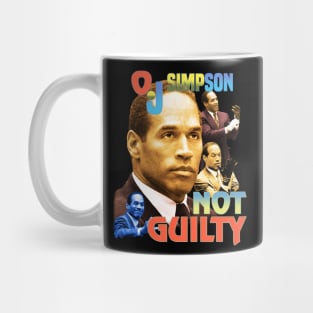 Oj Simpson Not Guilty Mug